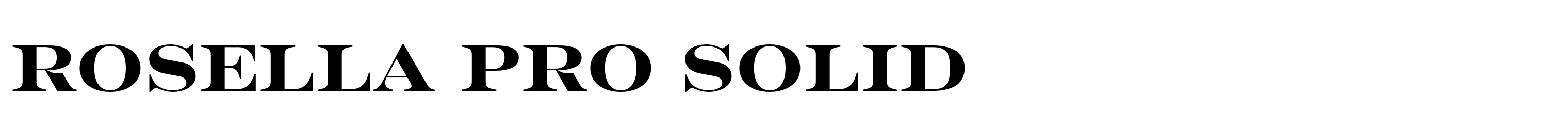 Rosella Pro Solid